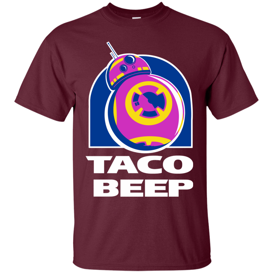 T-Shirts Maroon / S Taco Beep T-Shirt