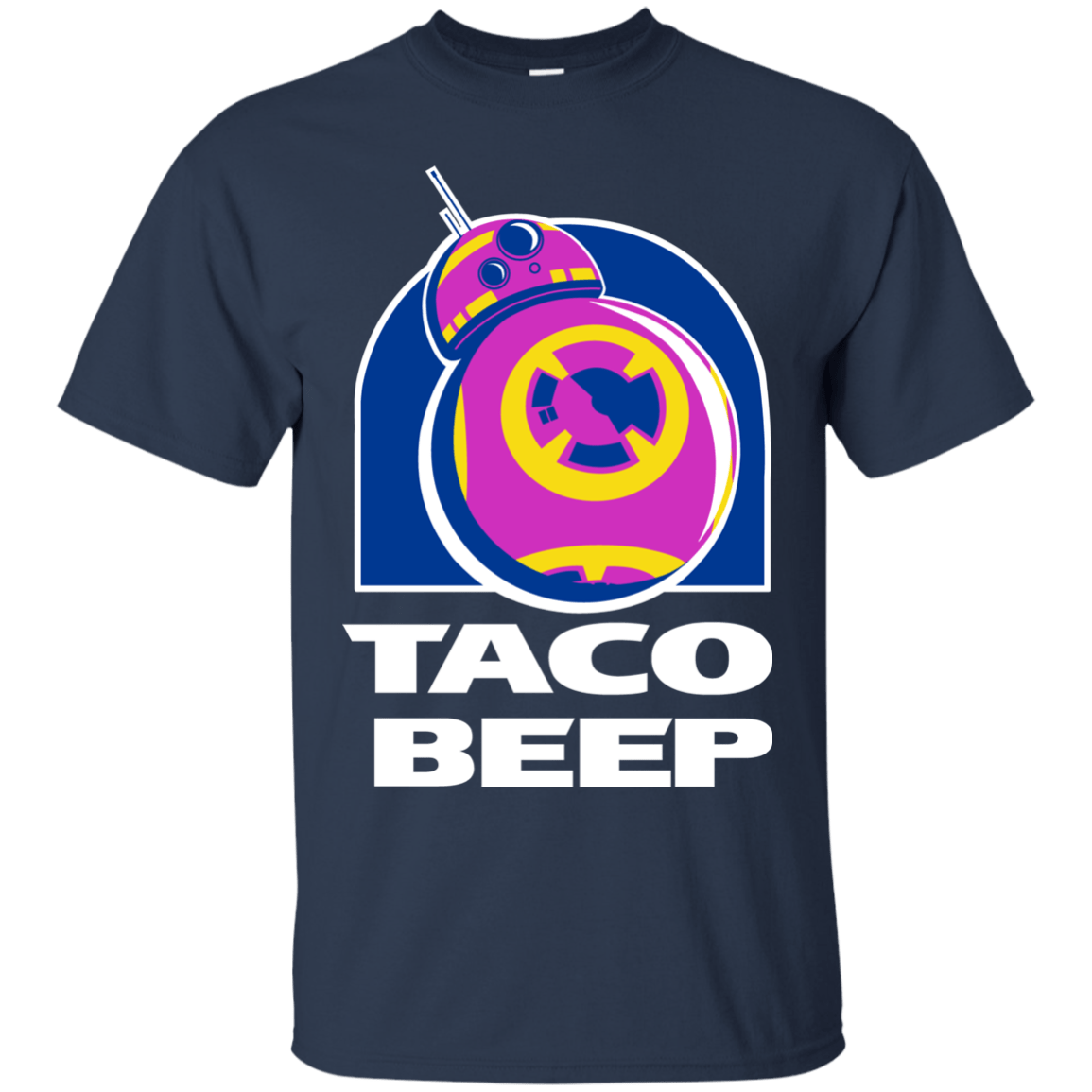 T-Shirts Navy / S Taco Beep T-Shirt