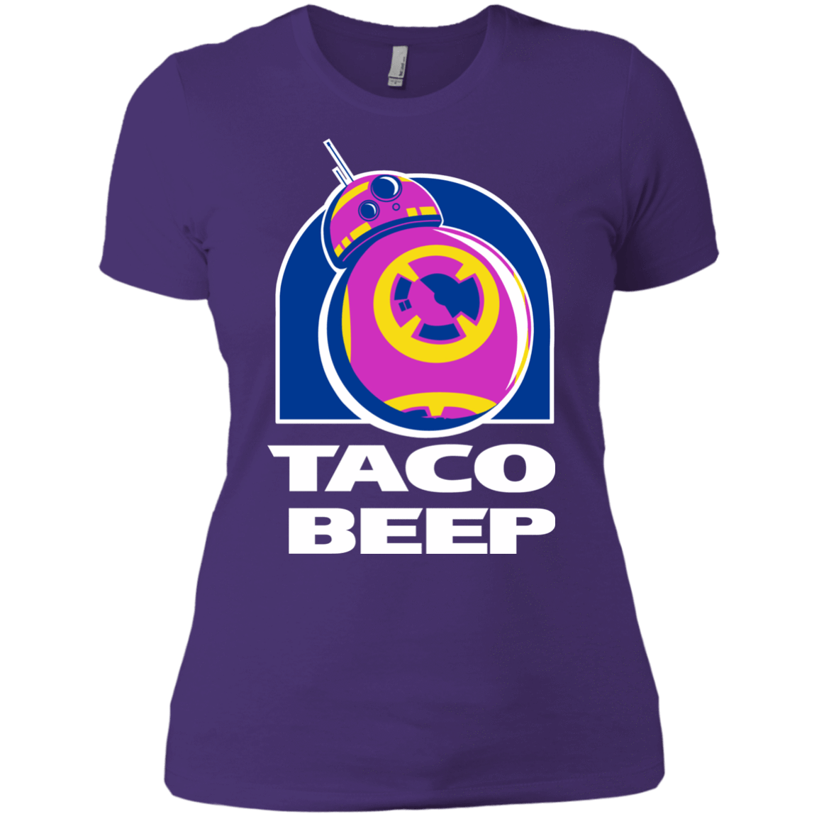 T-Shirts Purple Rush/ / X-Small Taco Beep Women's Premium T-Shirt