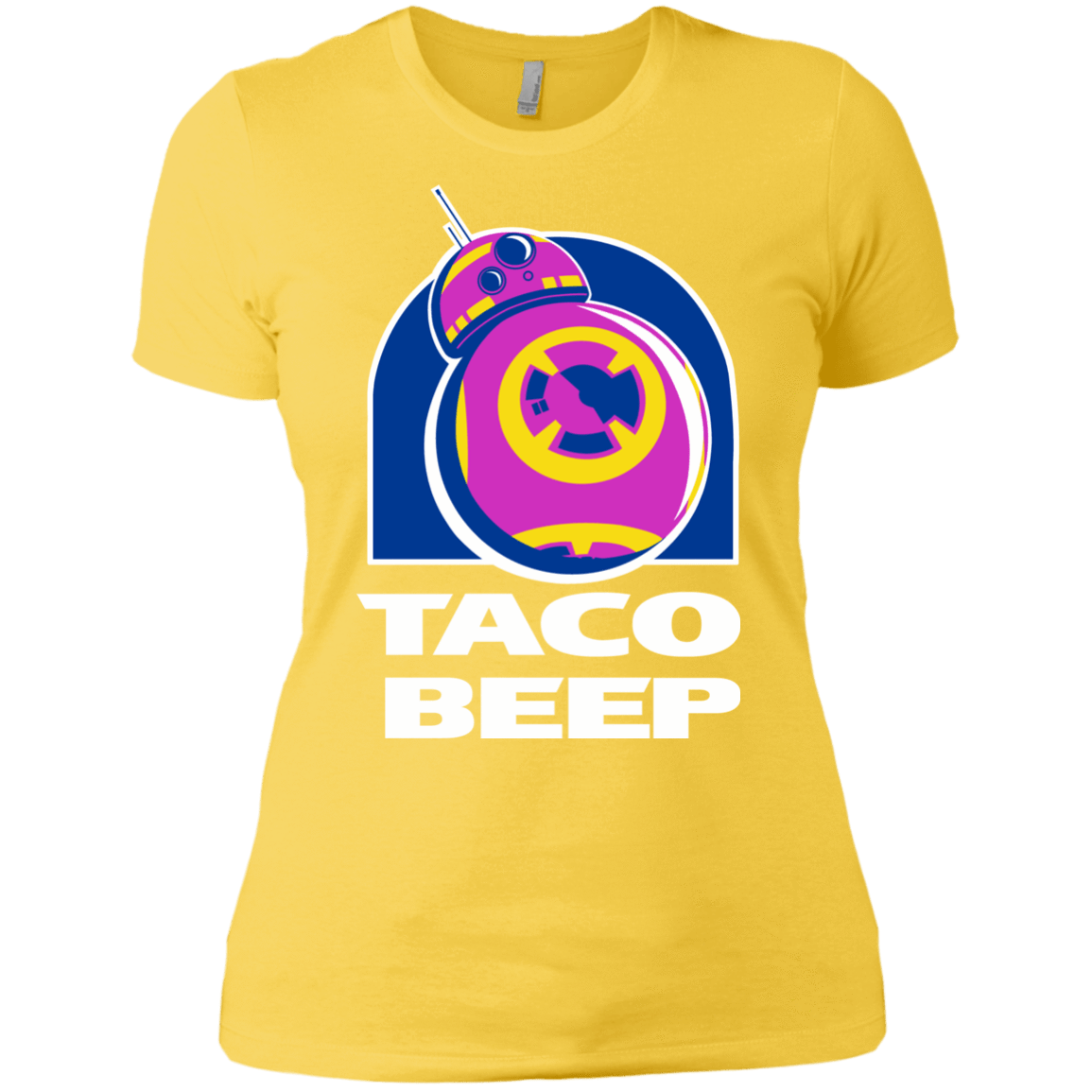 T-Shirts Vibrant Yellow / X-Small Taco Beep Women's Premium T-Shirt
