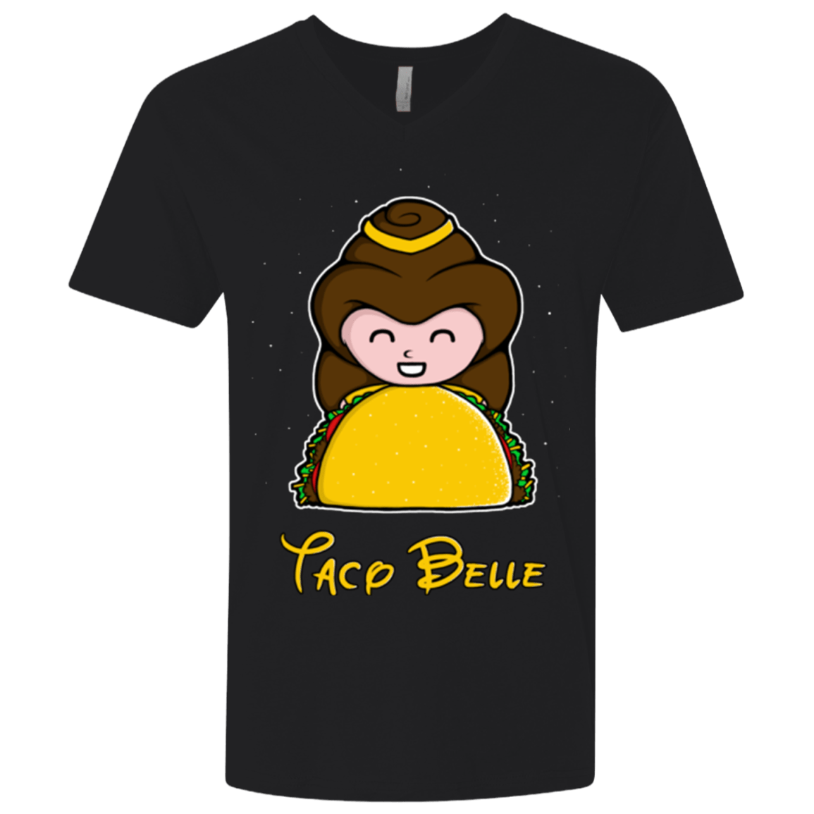 T-Shirts Black / X-Small Taco Belle Men's Premium V-Neck