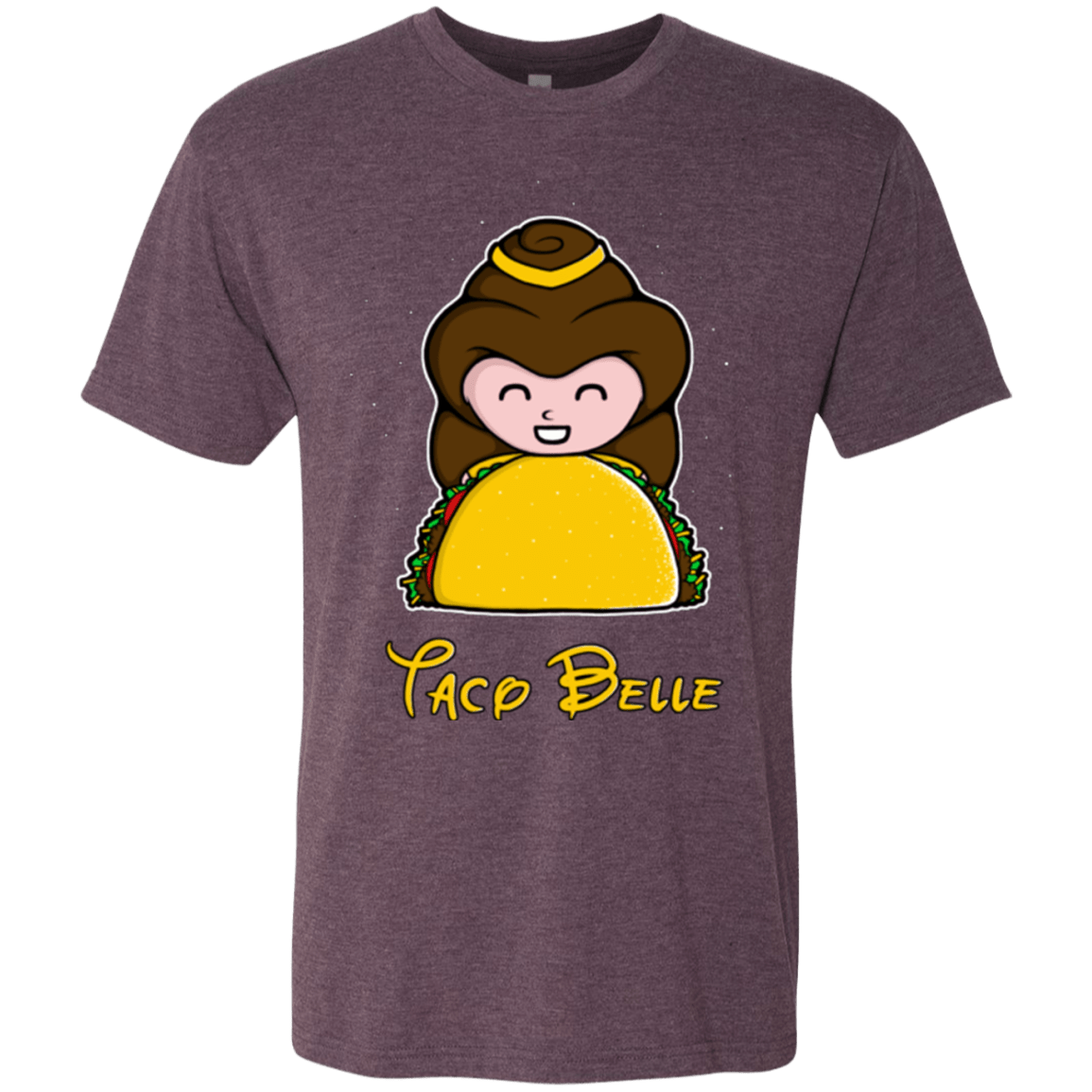 T-Shirts Vintage Purple / Small Taco Belle Men's Triblend T-Shirt