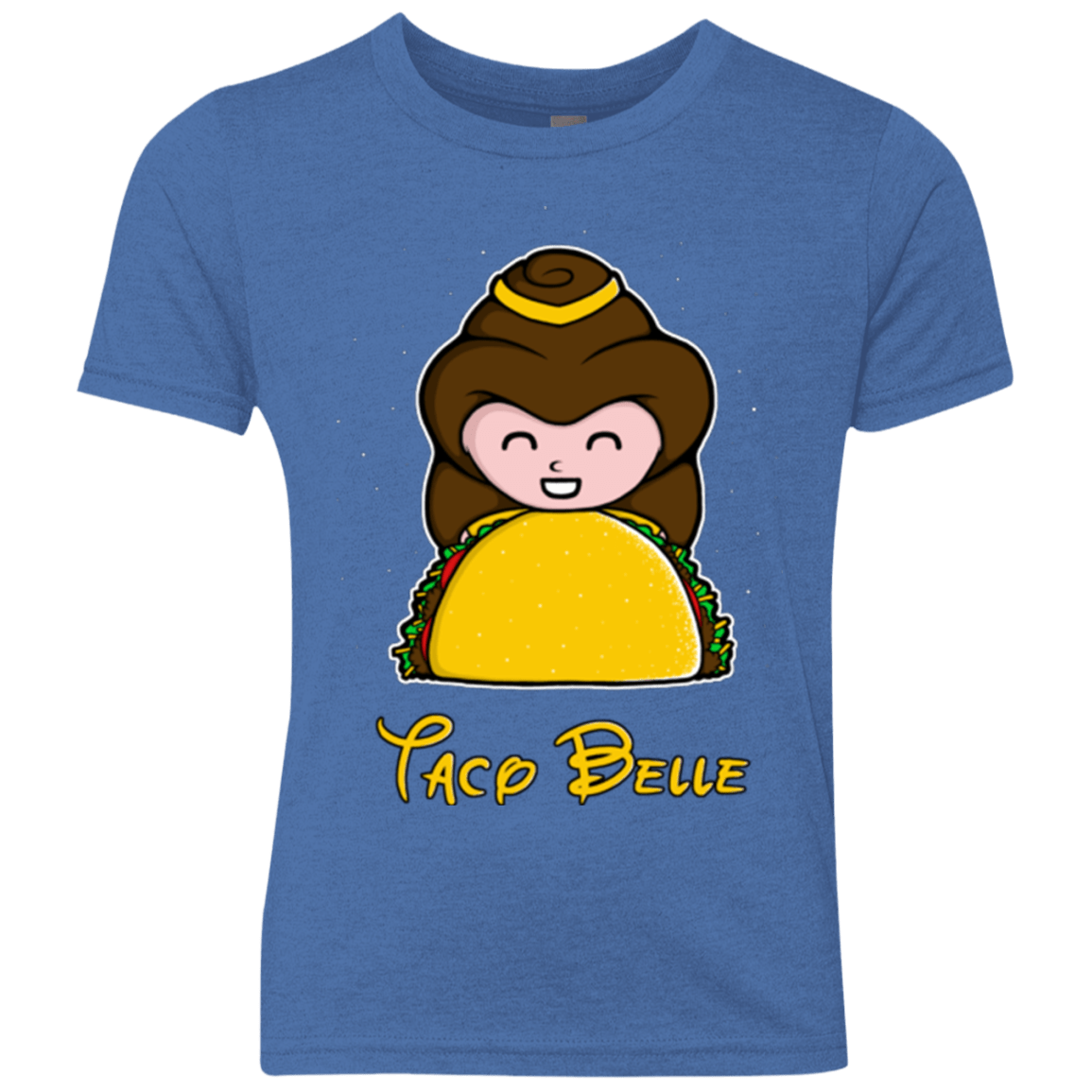 T-Shirts Vintage Royal / YXS Taco Belle Youth Triblend T-Shirt