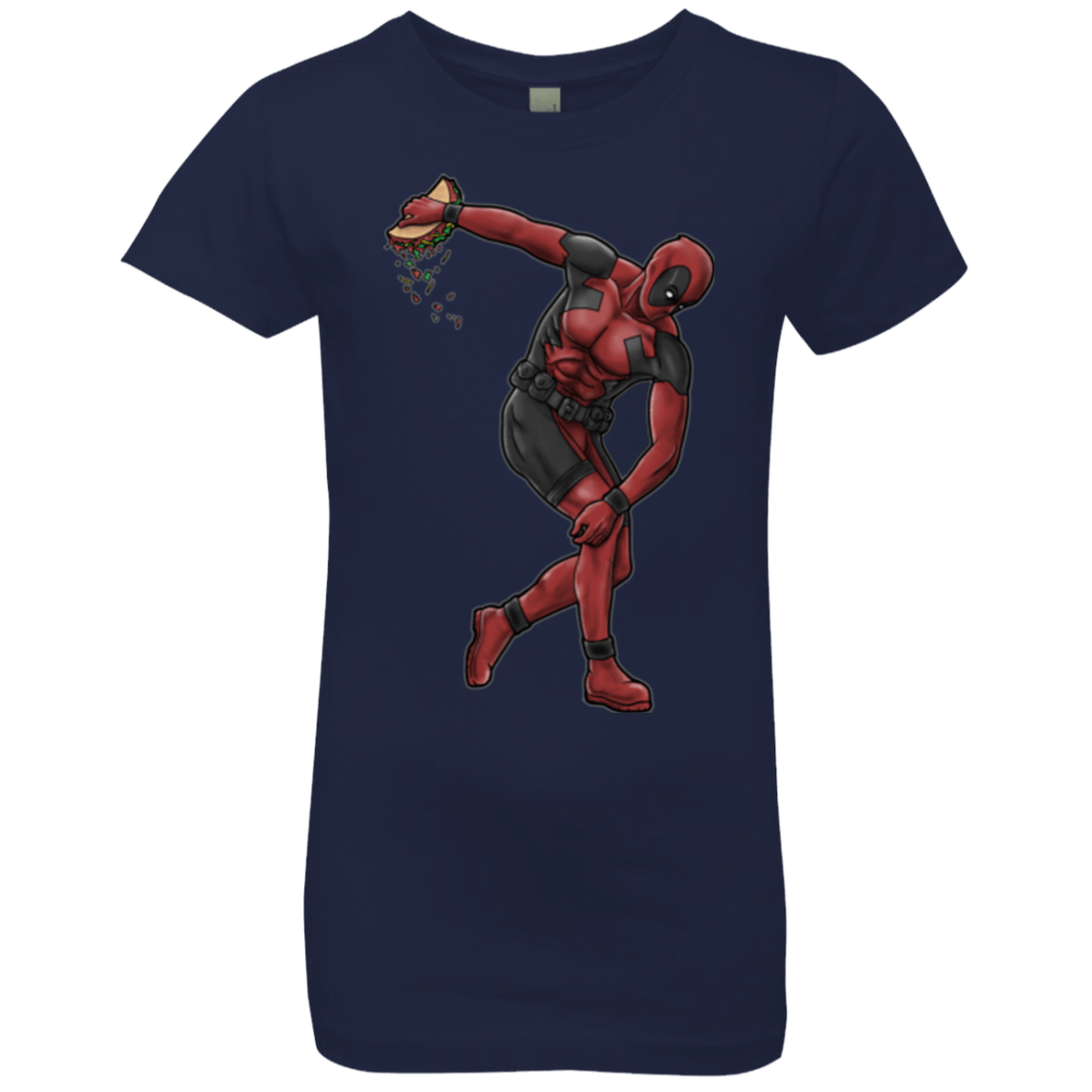 T-Shirts Midnight Navy / YXS Tacobolus Girls Premium T-Shirt