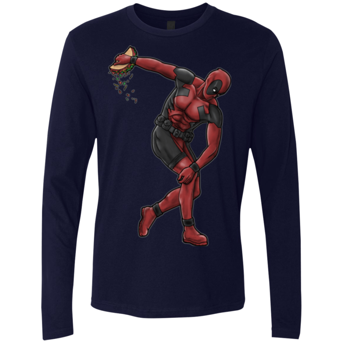 T-Shirts Midnight Navy / Small Tacobolus Men's Premium Long Sleeve