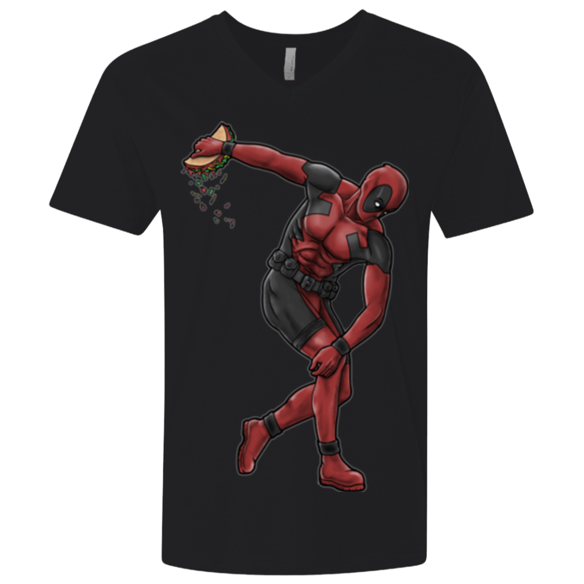 T-Shirts Black / X-Small Tacobolus Men's Premium V-Neck