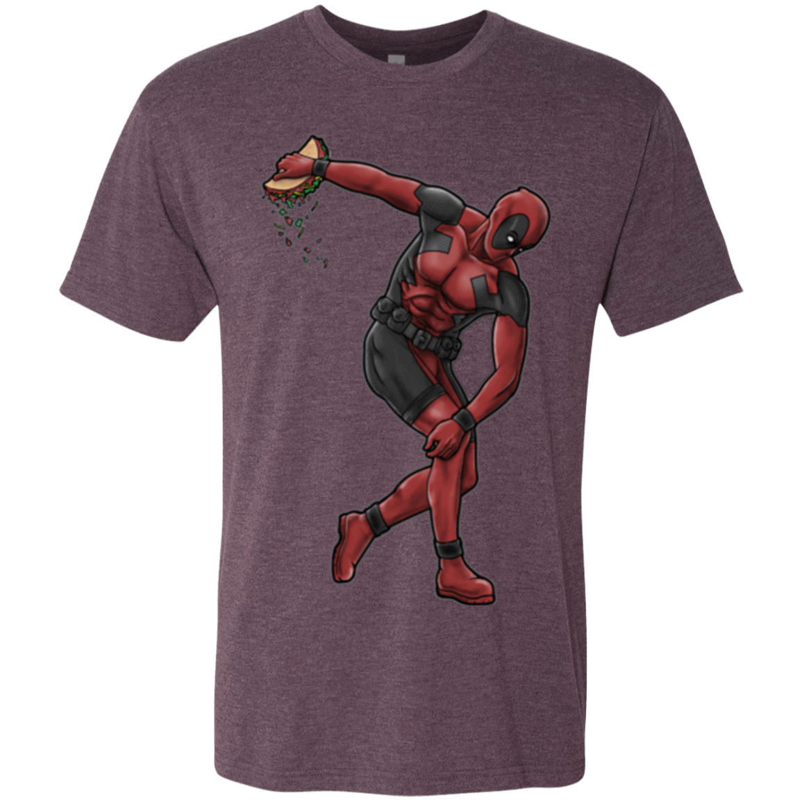 T-Shirts Vintage Purple / Small Tacobolus Men's Triblend T-Shirt