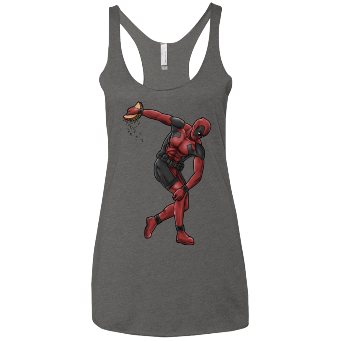 T-Shirts Premium Heather / X-Small Tacobolus Women's Triblend Racerback Tank