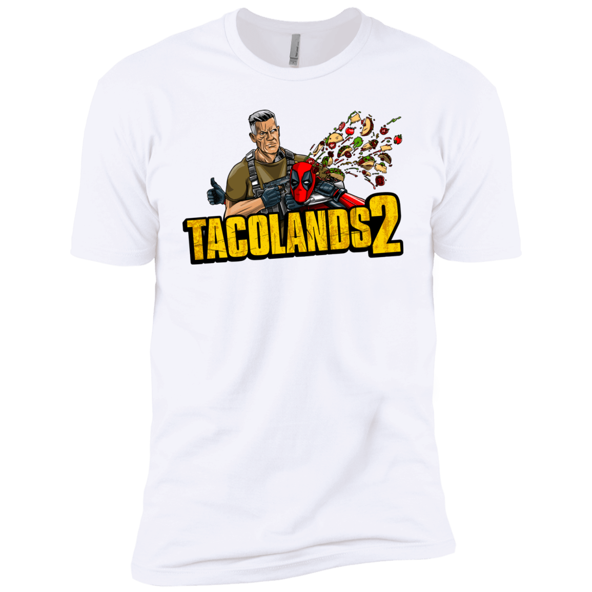T-Shirts White / YXS TACOLANDS 2 Boys Premium T-Shirt