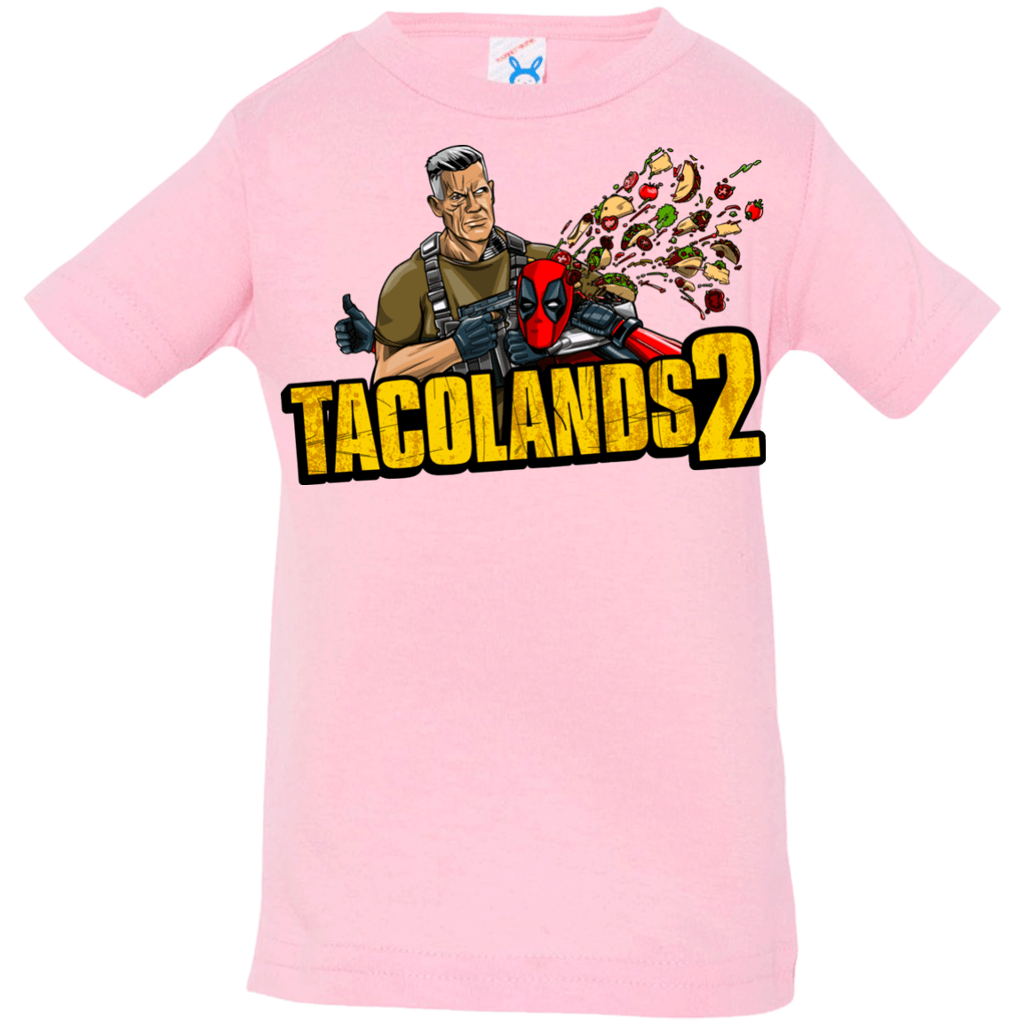 T-Shirts Pink / 6 Months TACOLANDS 2 Infant Premium T-Shirt