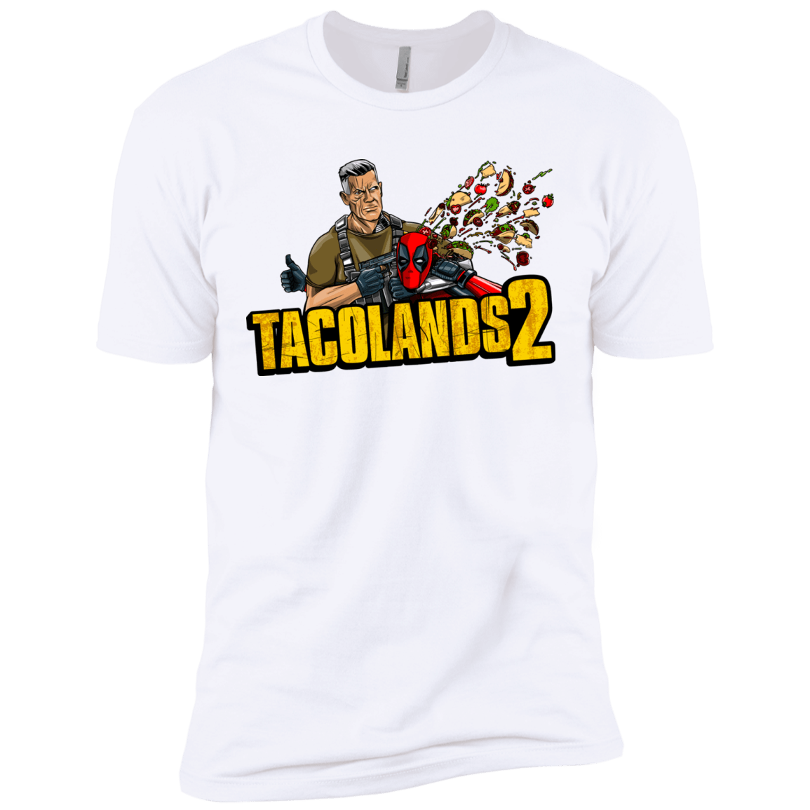 T-Shirts White / X-Small TACOLANDS 2 Men's Premium T-Shirt