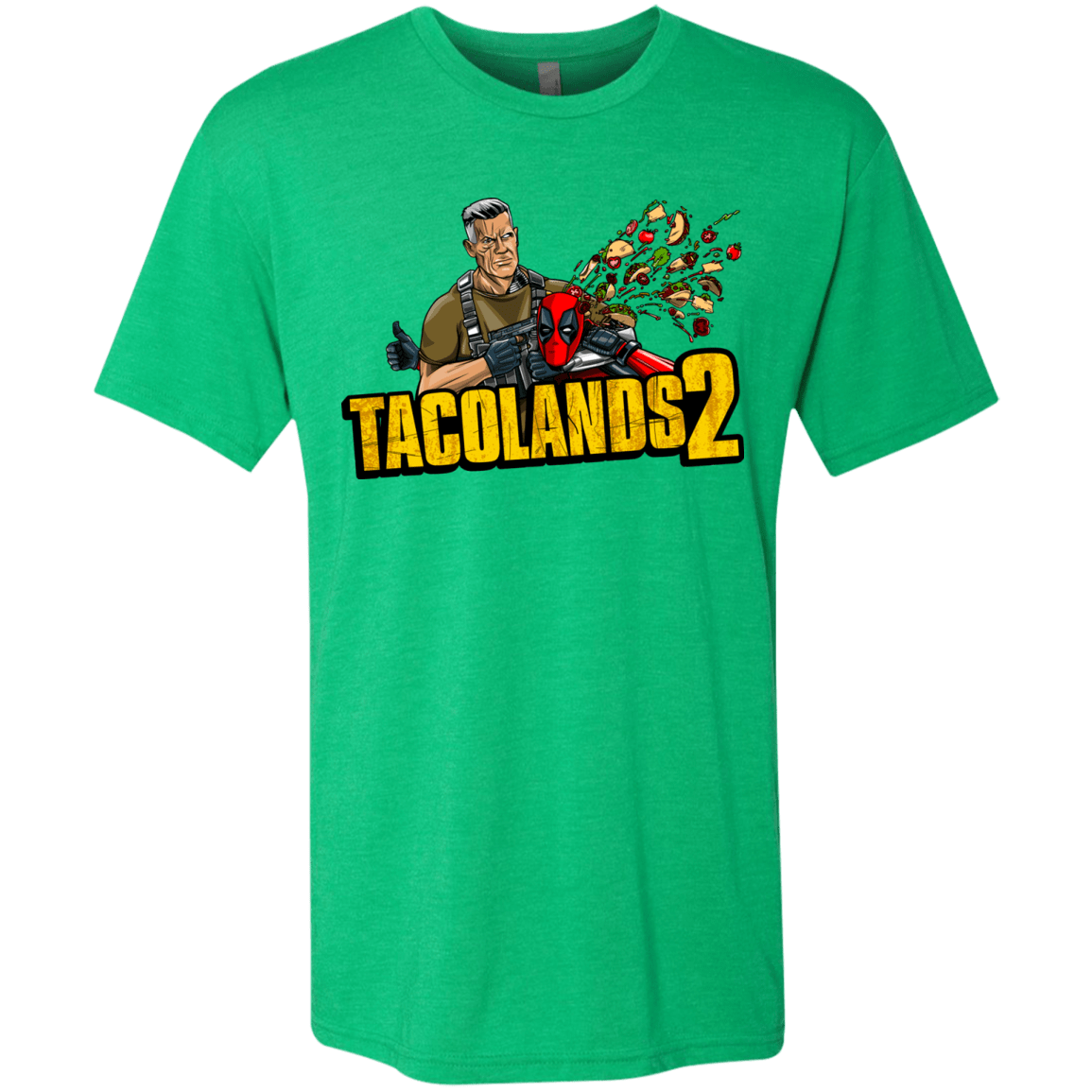 T-Shirts Envy / S TACOLANDS 2 Men's Triblend T-Shirt