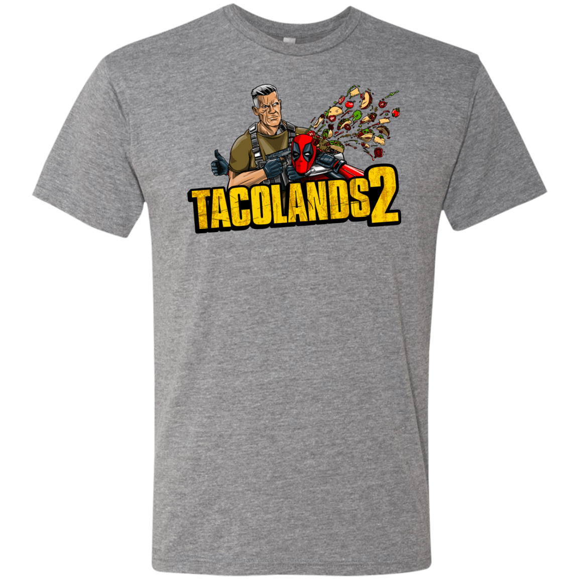 T-Shirts Premium Heather / S TACOLANDS 2 Men's Triblend T-Shirt
