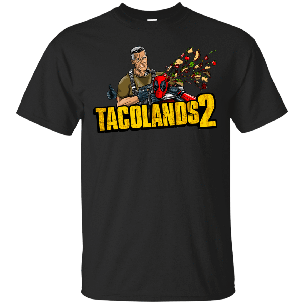 T-Shirts Black / S TACOLANDS 2 T-Shirt