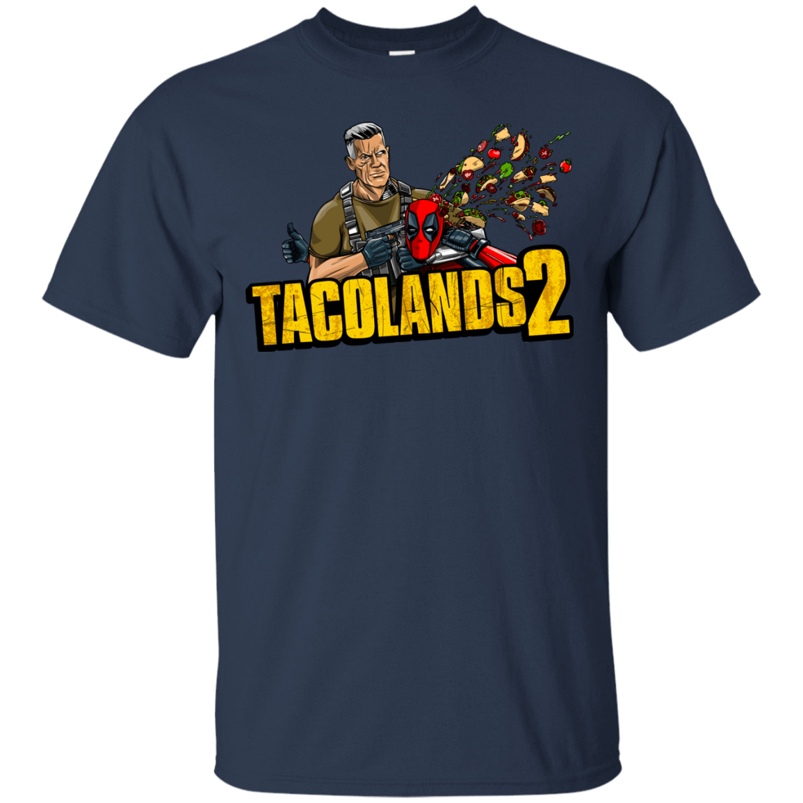 T-Shirts Navy / S TACOLANDS 2 T-Shirt
