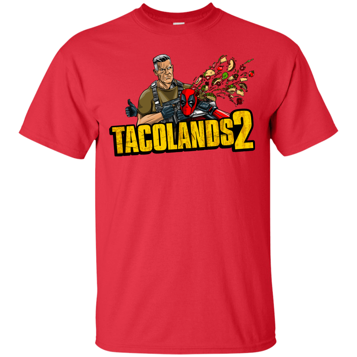 T-Shirts Red / S TACOLANDS 2 T-Shirt