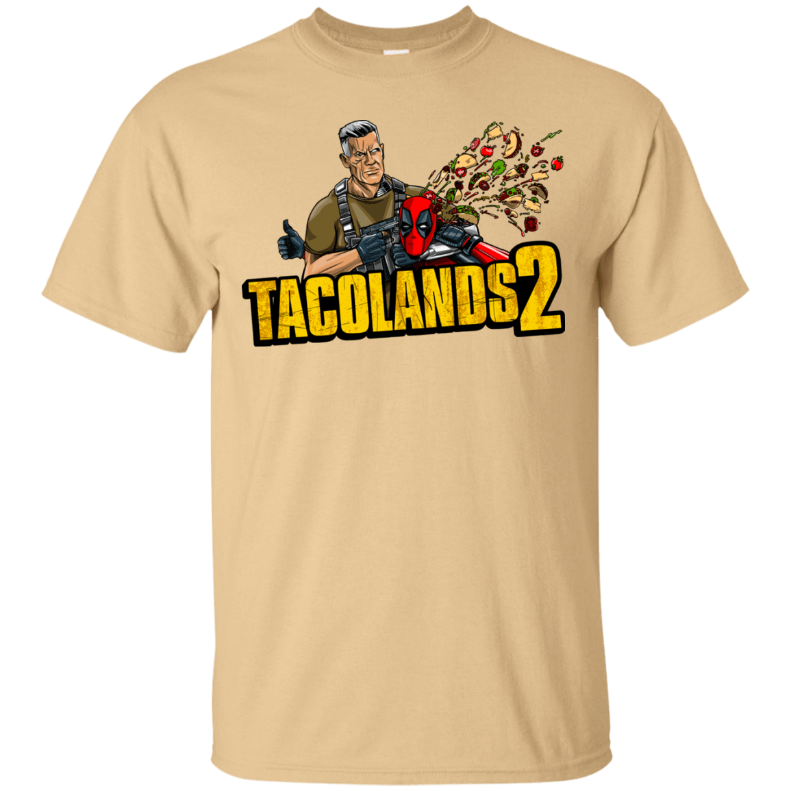 T-Shirts Vegas Gold / S TACOLANDS 2 T-Shirt