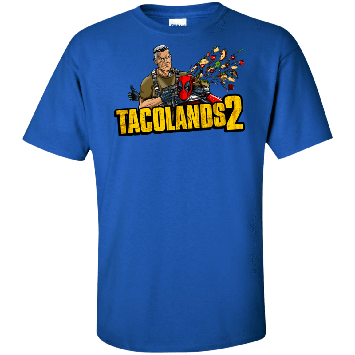 T-Shirts Royal / XLT TACOLANDS 2 Tall T-Shirt