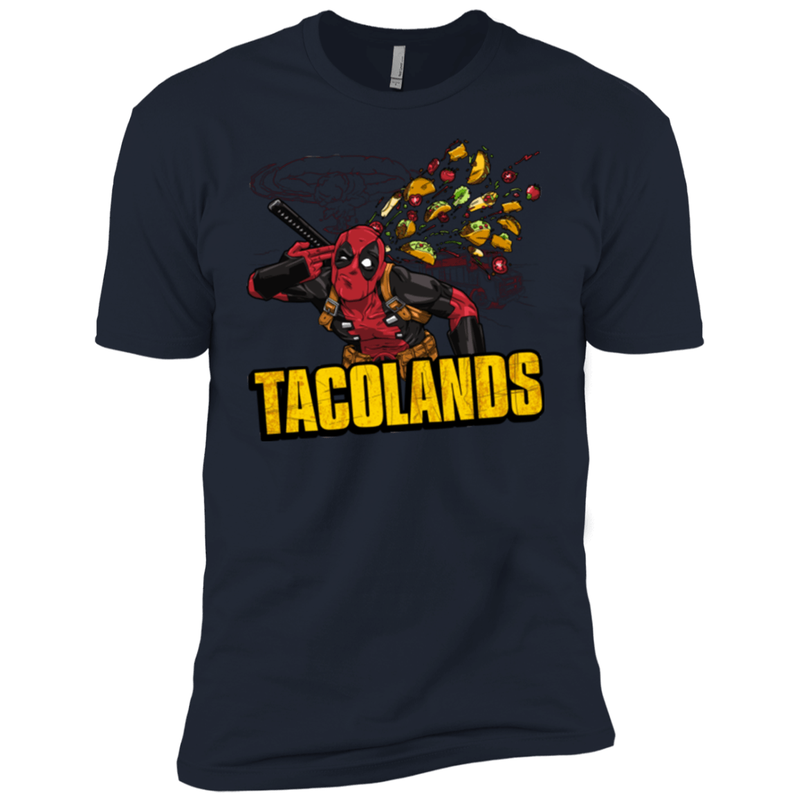 T-Shirts Midnight Navy / YXS Tacolands Boys Premium T-Shirt