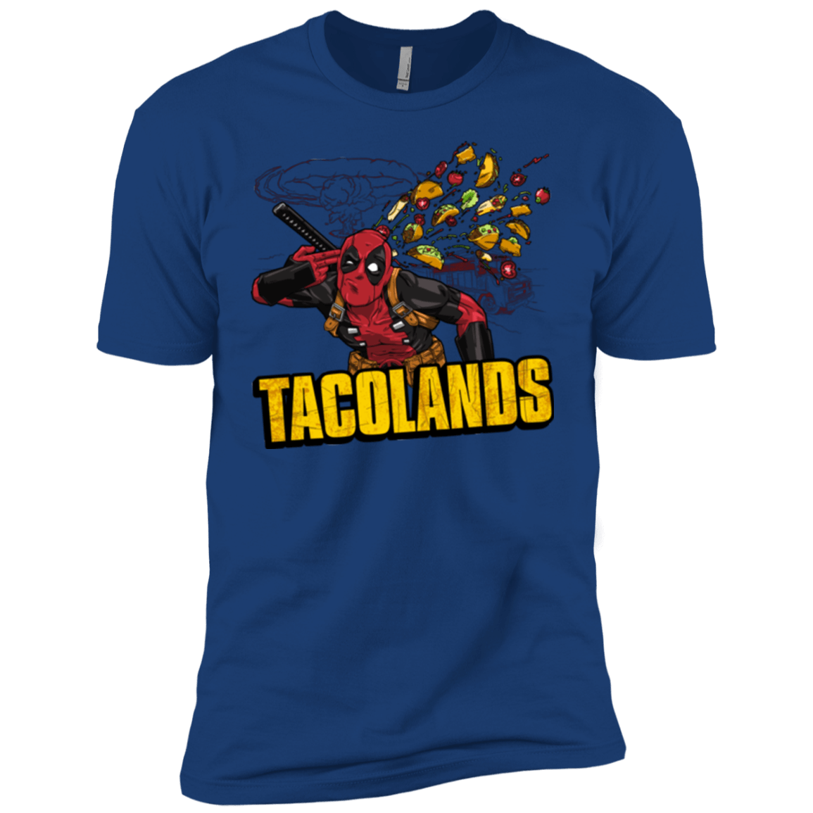T-Shirts Royal / YXS Tacolands Boys Premium T-Shirt