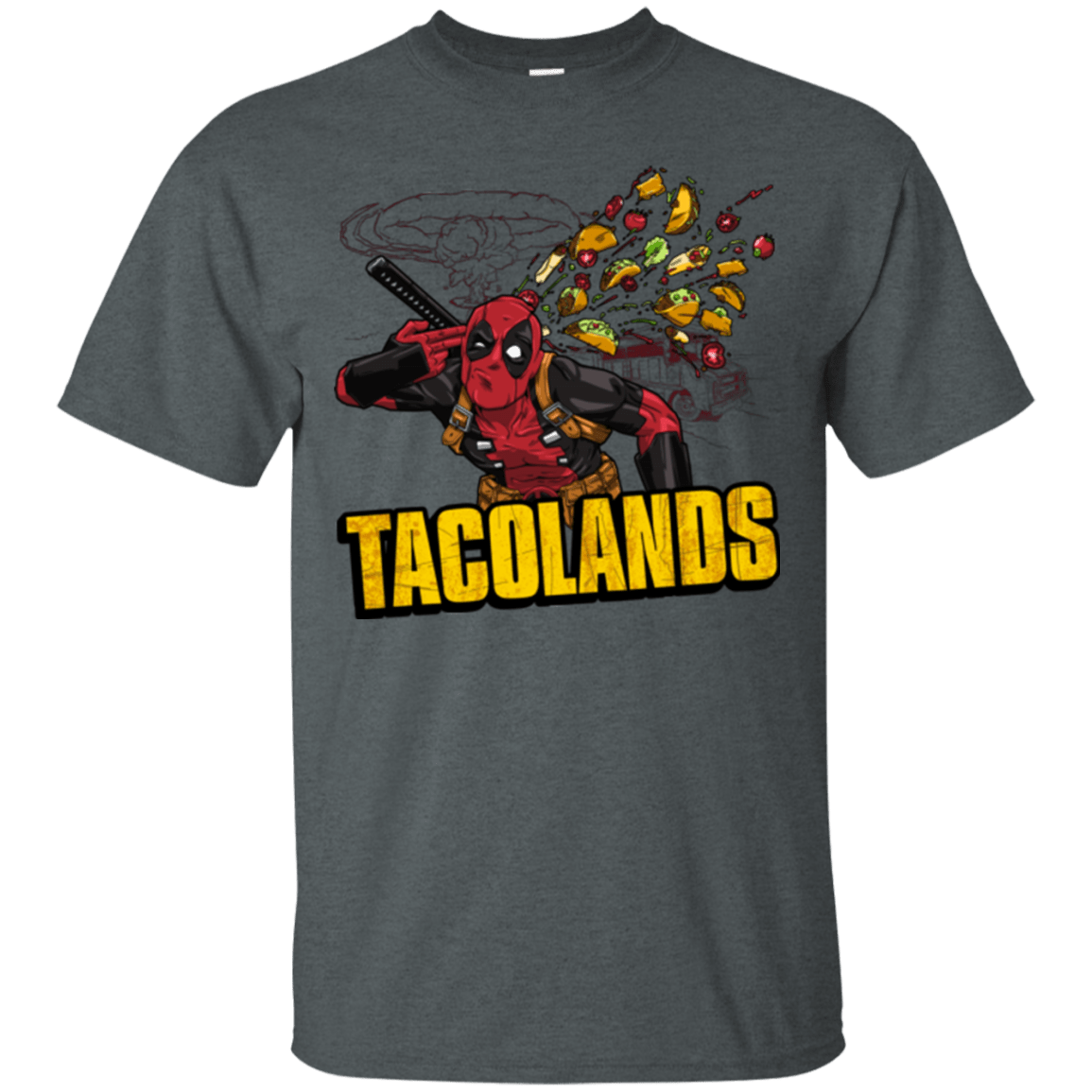 T-Shirts Dark Heather / Small Tacolands T-Shirt