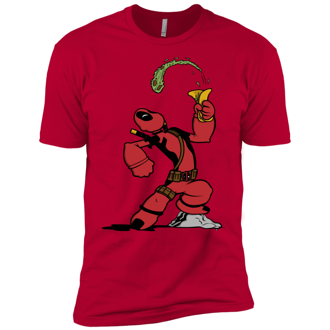 T-Shirts Red / YXS Tacopeye Boys Premium T-Shirt