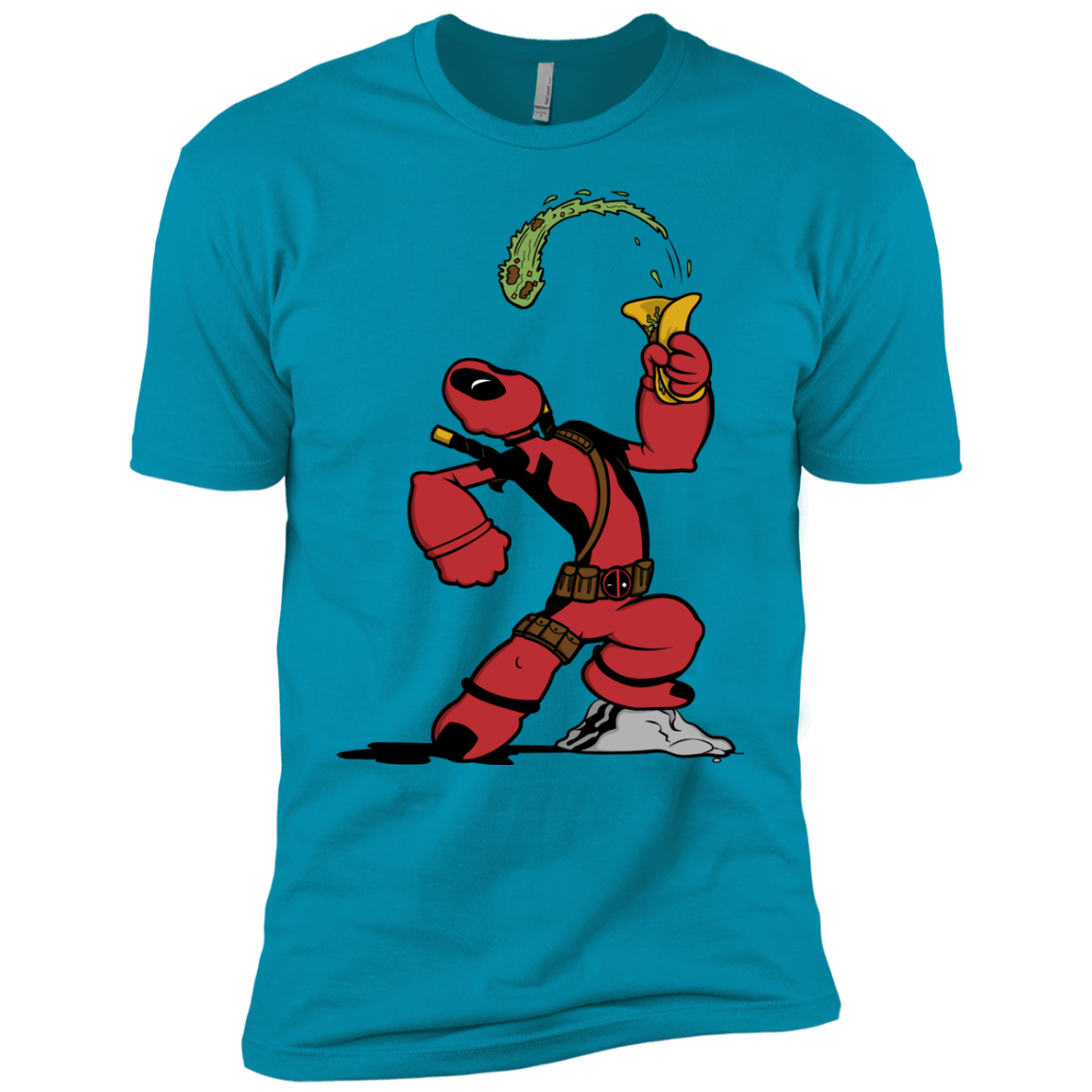 T-Shirts Turquoise / YXS Tacopeye Boys Premium T-Shirt