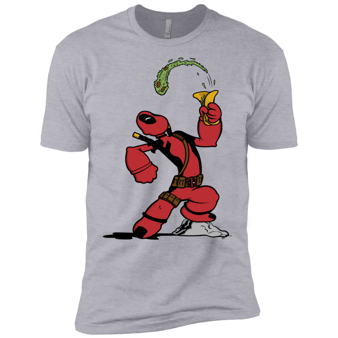 T-Shirts Heather Grey / X-Small Tacopeye Men's Premium T-Shirt