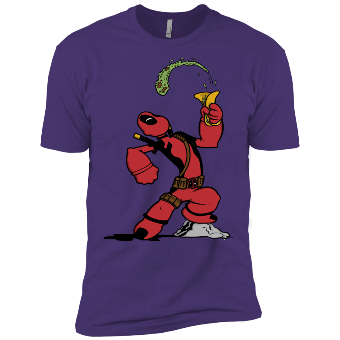 T-Shirts Purple Rush/ / X-Small Tacopeye Men's Premium T-Shirt