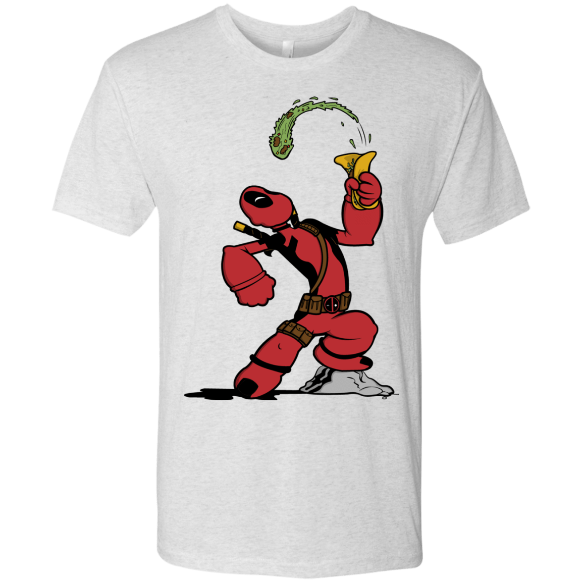 T-Shirts Heather White / S Tacopeye Men's Triblend T-Shirt