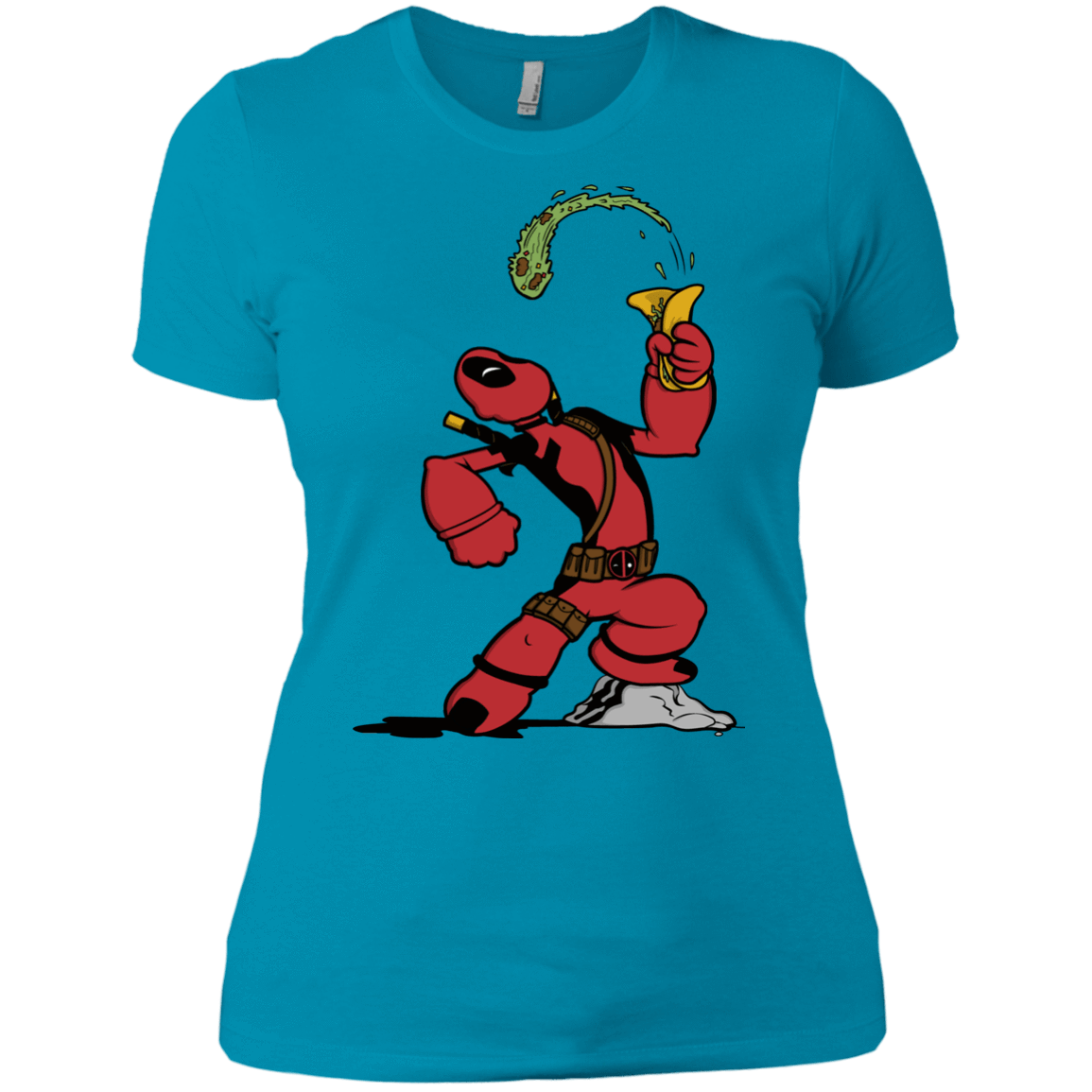 T-Shirts Turquoise / X-Small Tacopeye Women's Premium T-Shirt