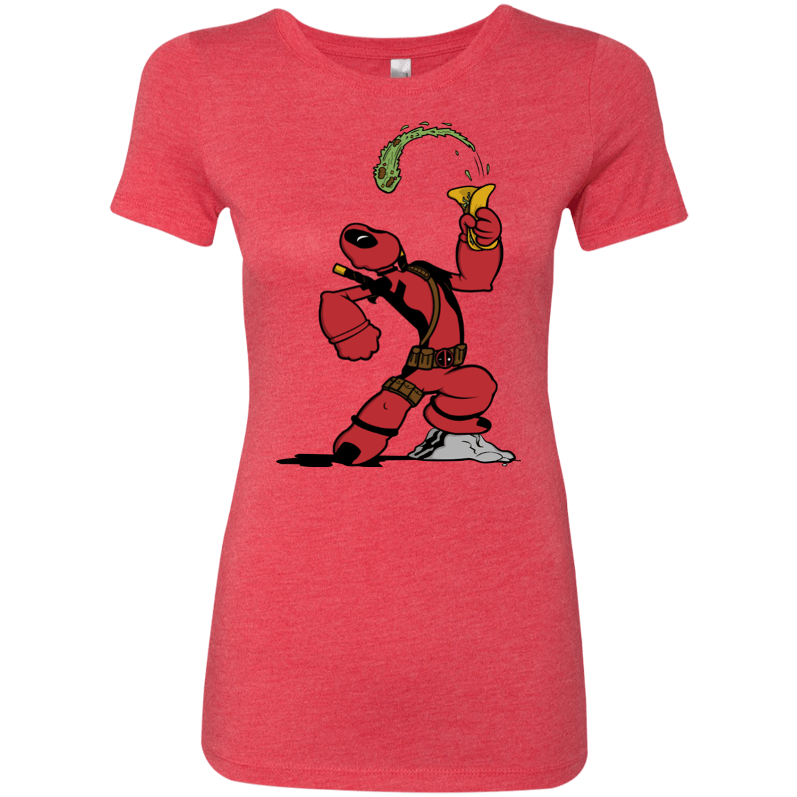 T-Shirts Vintage Red / S Tacopeye Women's Triblend T-Shirt