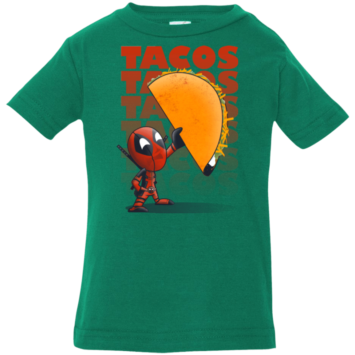T-Shirts Kelly / 6 Months Tacos Infant PremiumT-Shirt