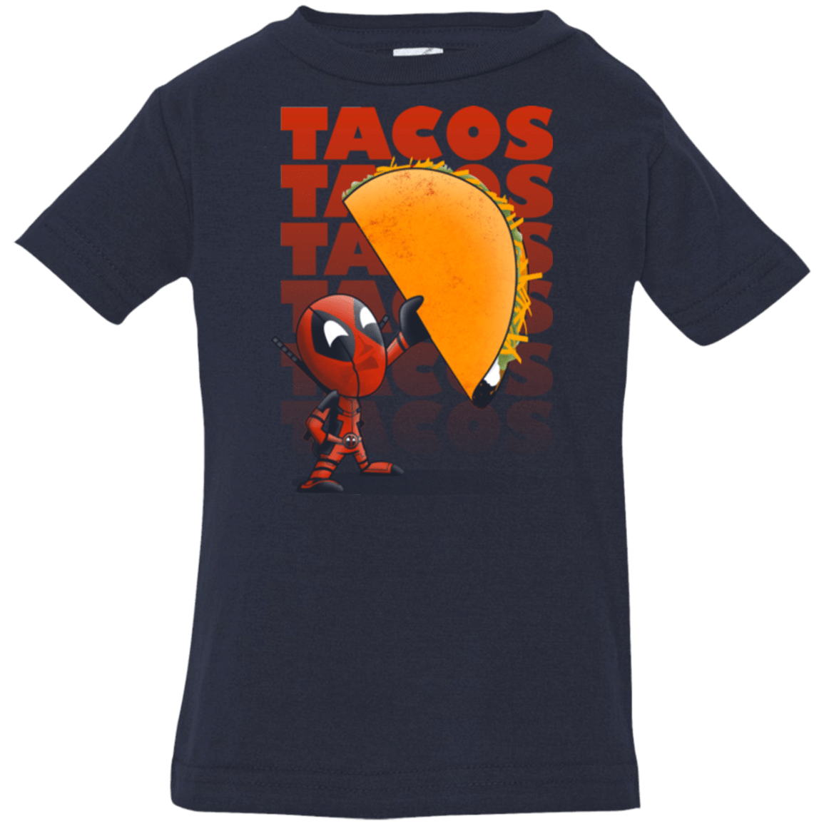 T-Shirts Navy / 6 Months Tacos Infant PremiumT-Shirt