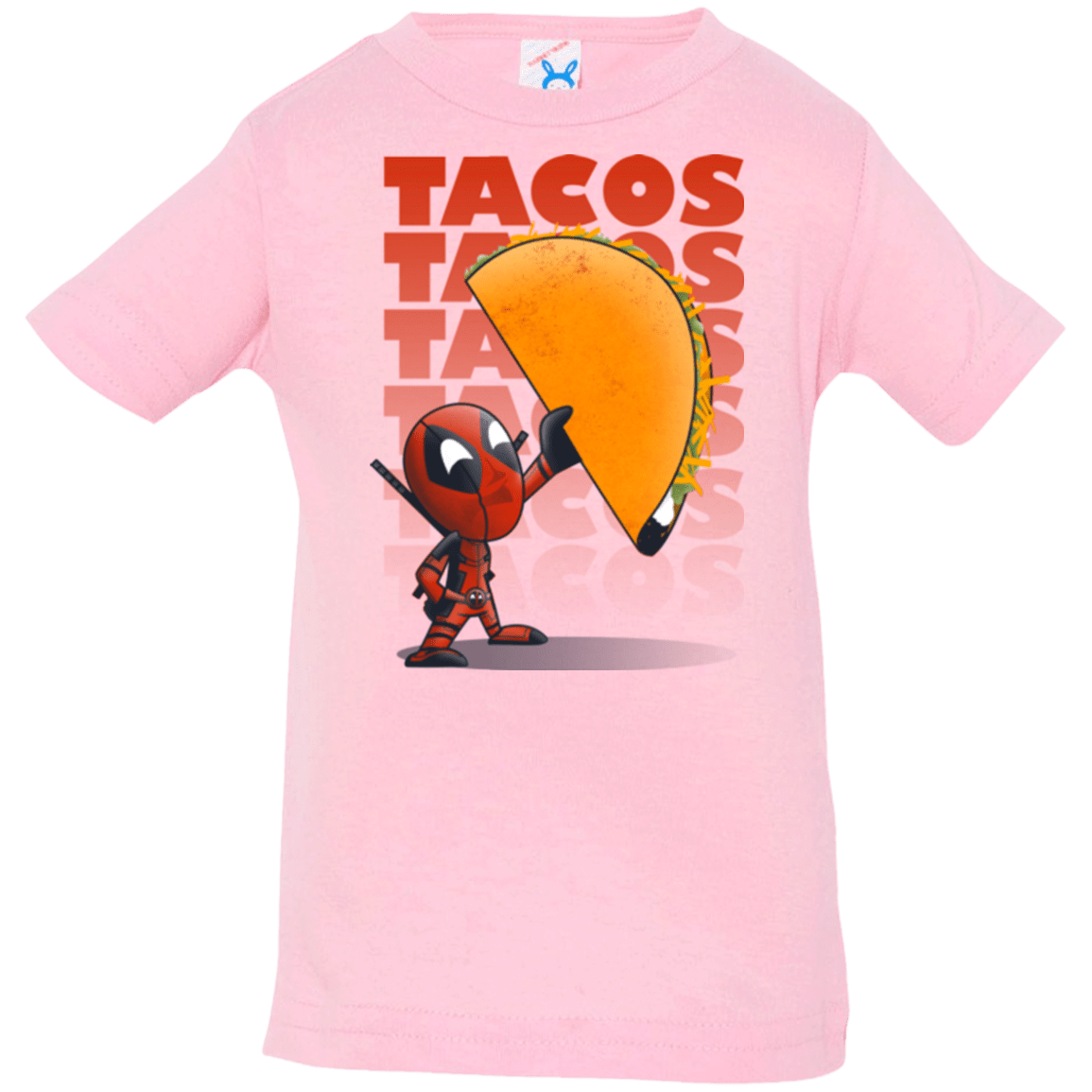 T-Shirts Pink / 6 Months Tacos Infant PremiumT-Shirt