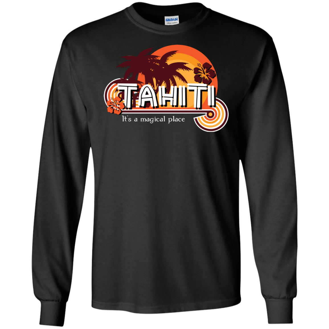 Tahiti Pillow Men's Long Sleeve T-Shirt