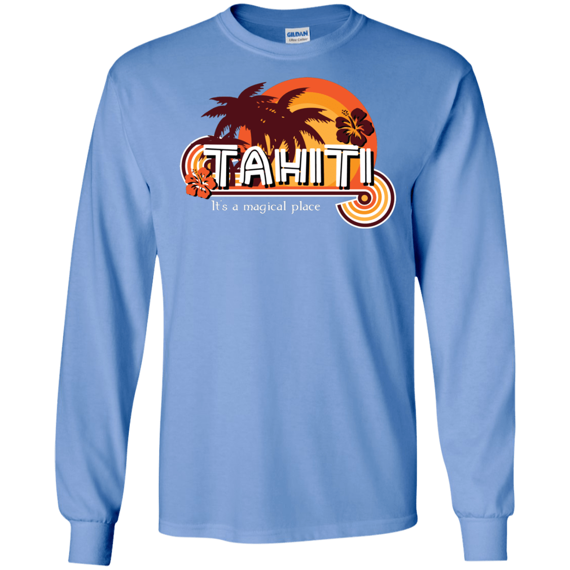 Tahiti Pillow Men's Long Sleeve T-Shirt