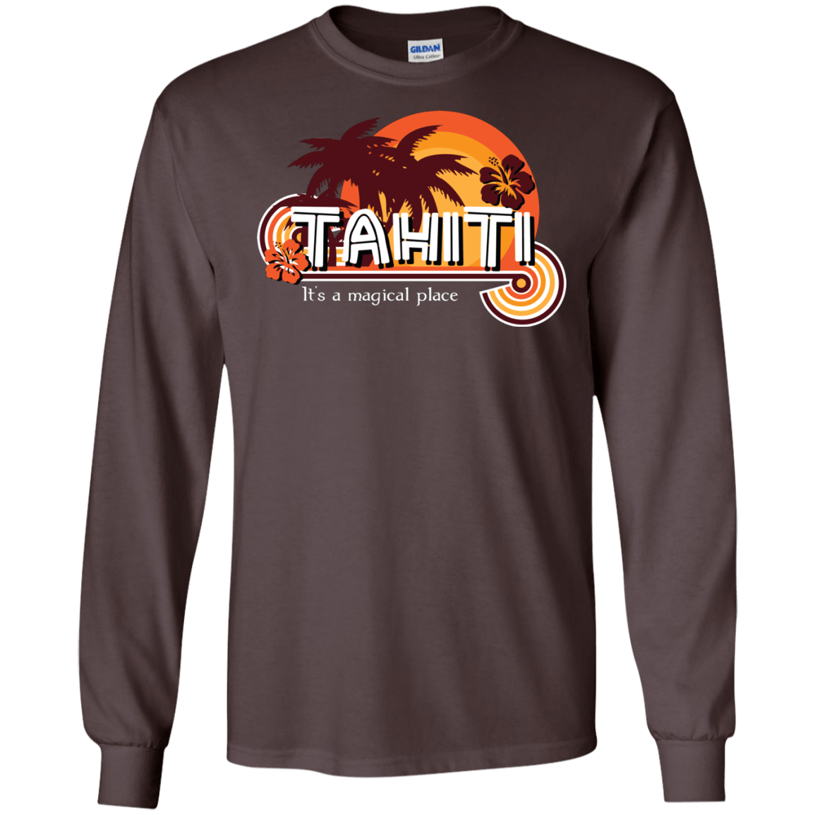 Tahiti Pillow Men's Long Sleeve T-Shirt