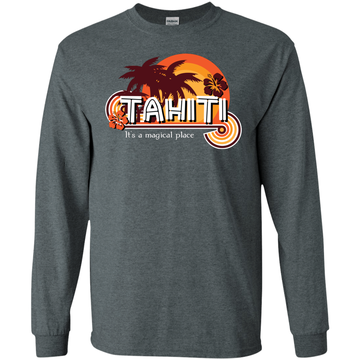 Tahiti Pillow Men's Long Sleeve T-Shirt
