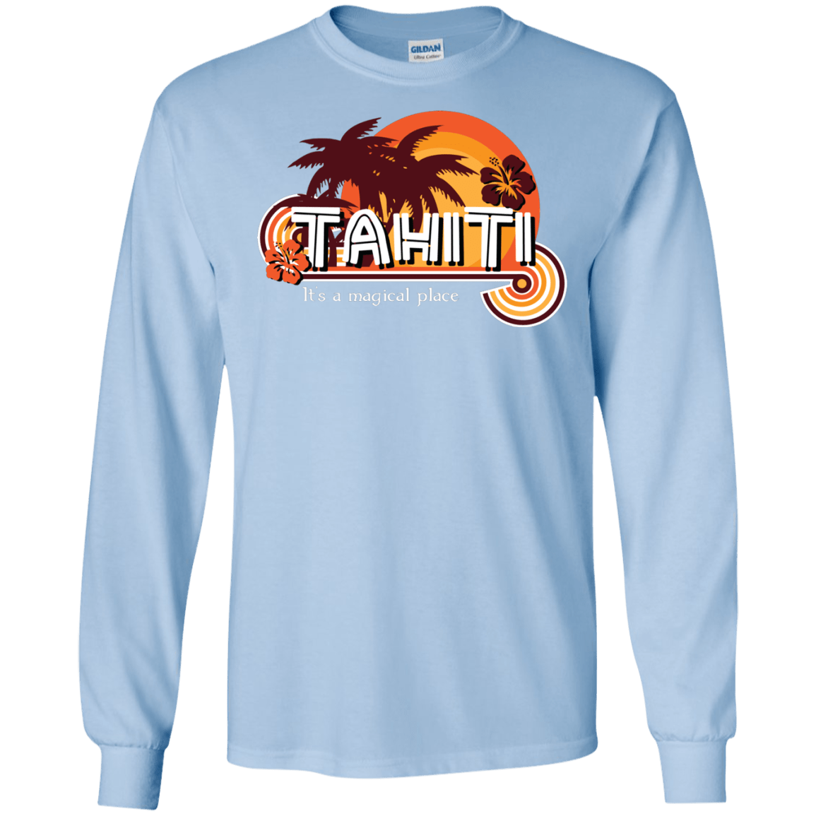 Tahiti Pillow Men's Long Sleeve T-Shirt