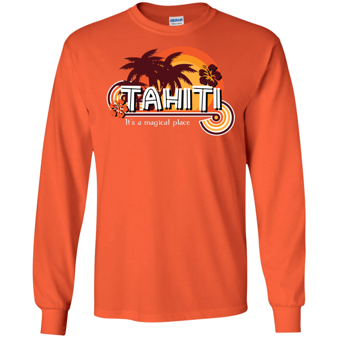 Tahiti Pillow Men's Long Sleeve T-Shirt