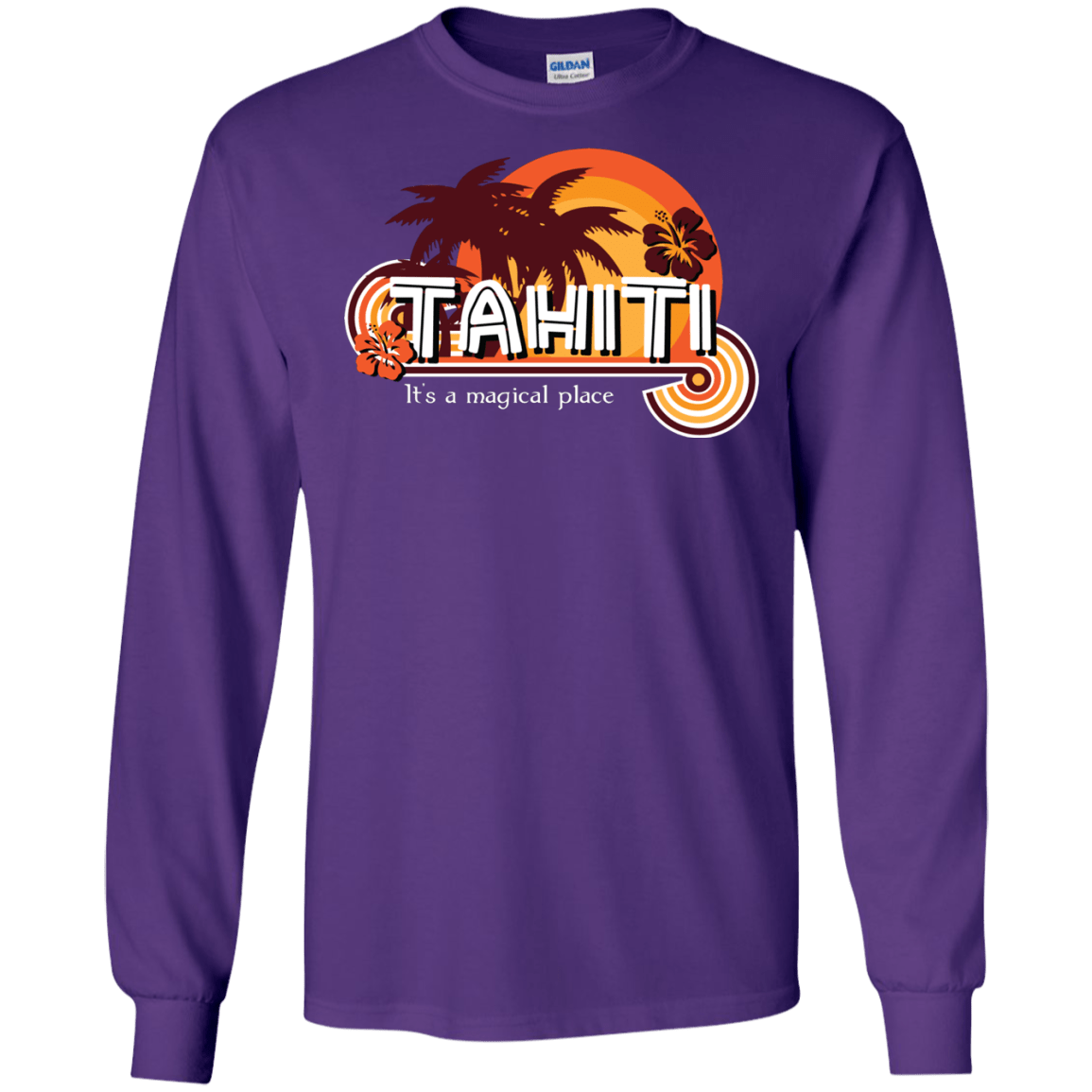 Tahiti Pillow Men's Long Sleeve T-Shirt