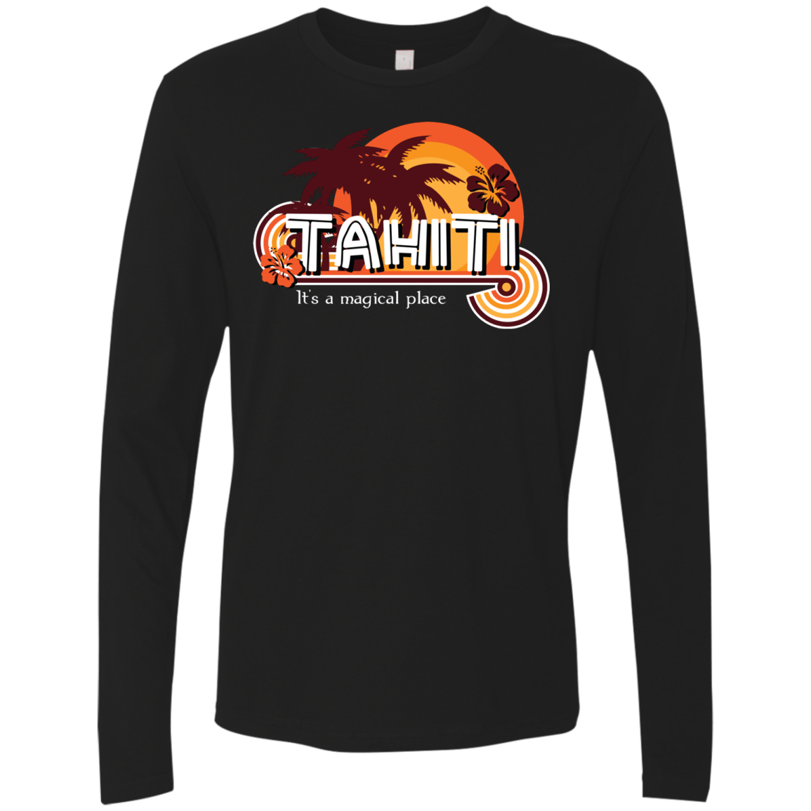Tahiti Pillow Men's Premium Long Sleeve