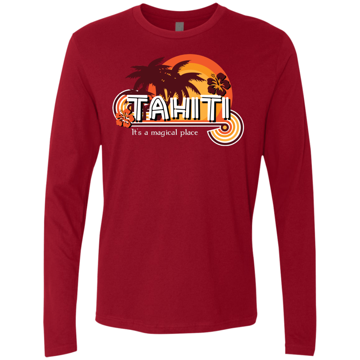 Tahiti Pillow Men's Premium Long Sleeve