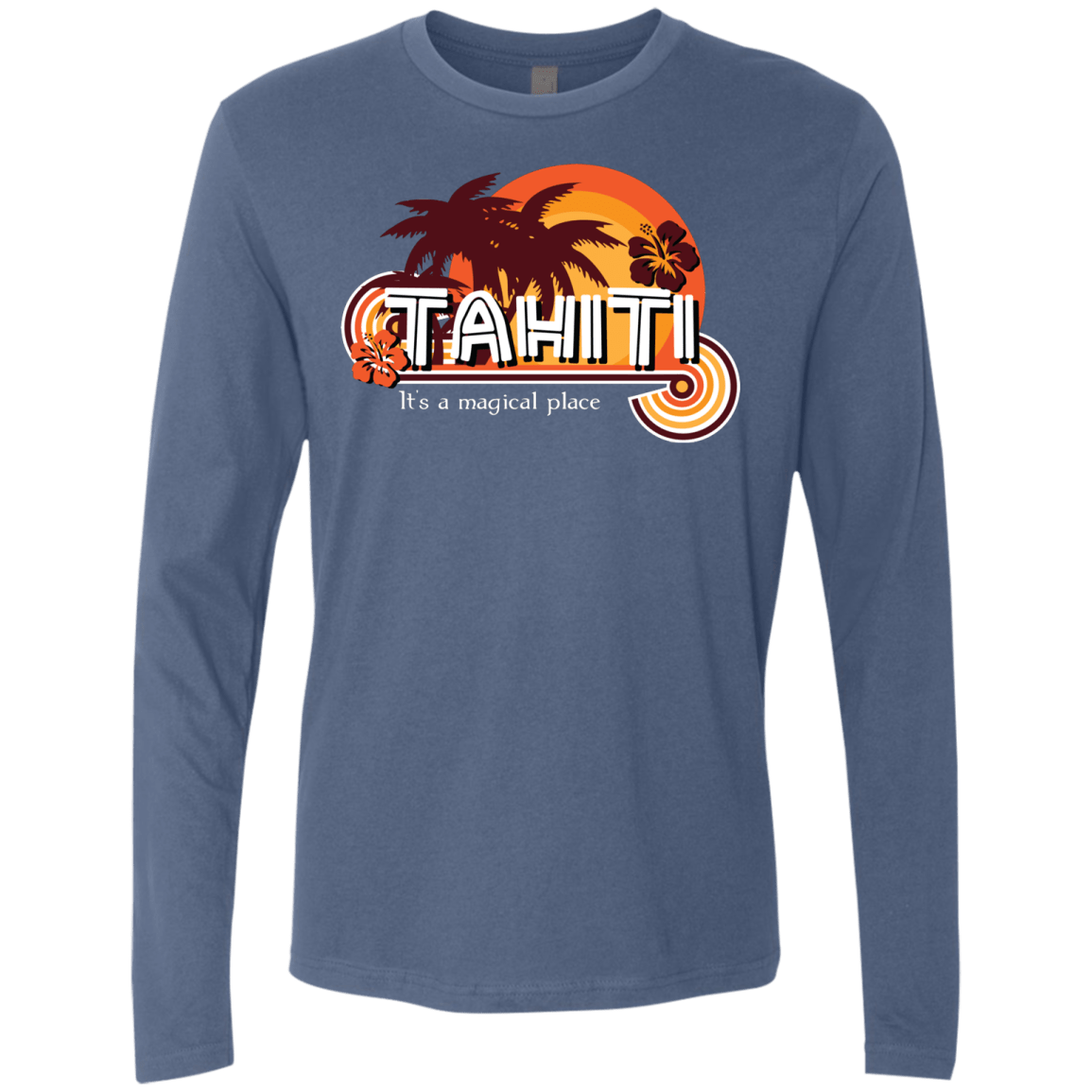 Tahiti Pillow Men's Premium Long Sleeve