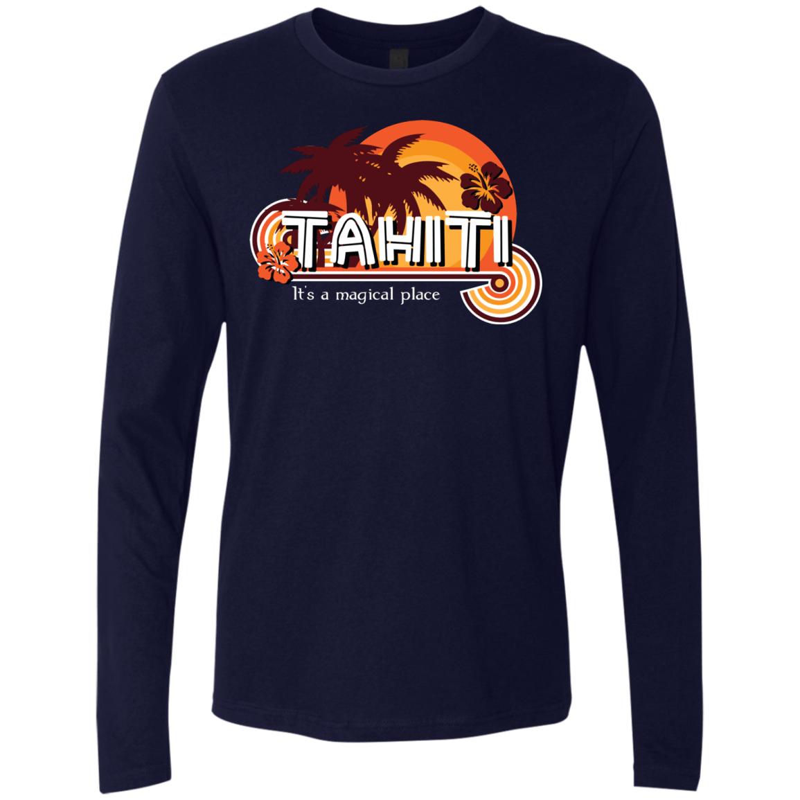 Tahiti Pillow Men's Premium Long Sleeve