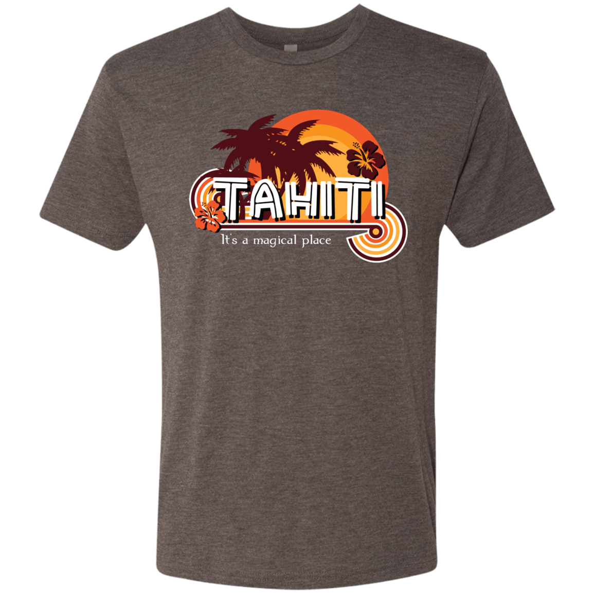 T-Shirts Macchiato / S Tahiti Pillow Men's Triblend T-Shirt