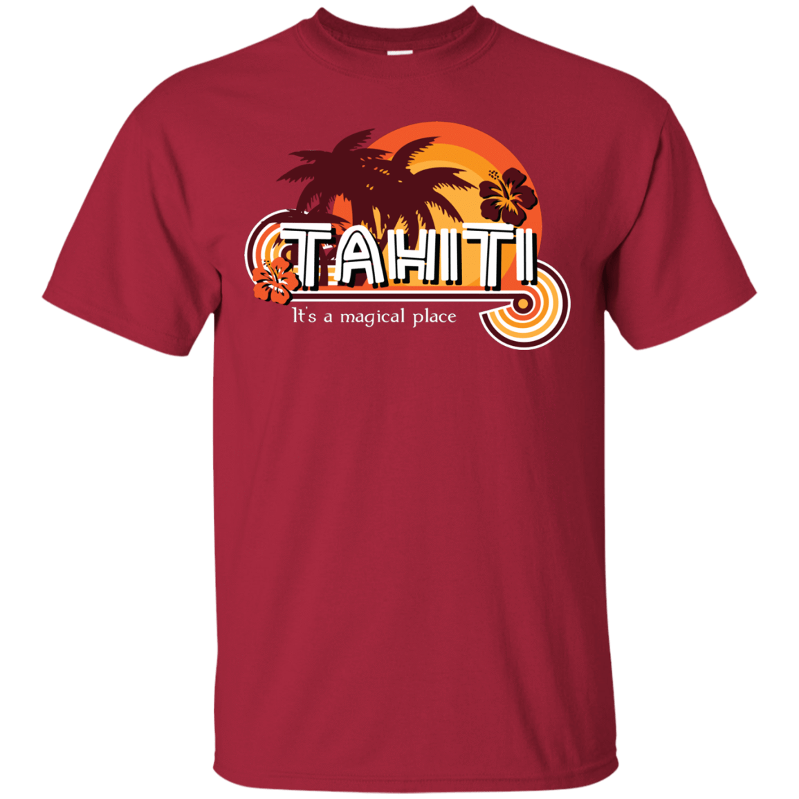 T-Shirts Cardinal / S Tahiti Pillow T-Shirt