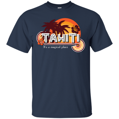 T-Shirts Navy / S Tahiti Pillow T-Shirt