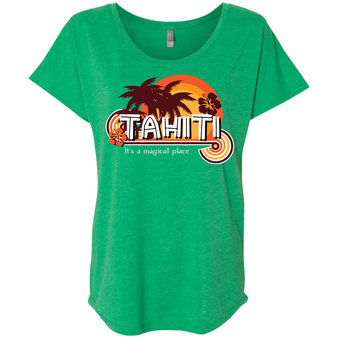 Tahiti Pillow Triblend Dolman Sleeve